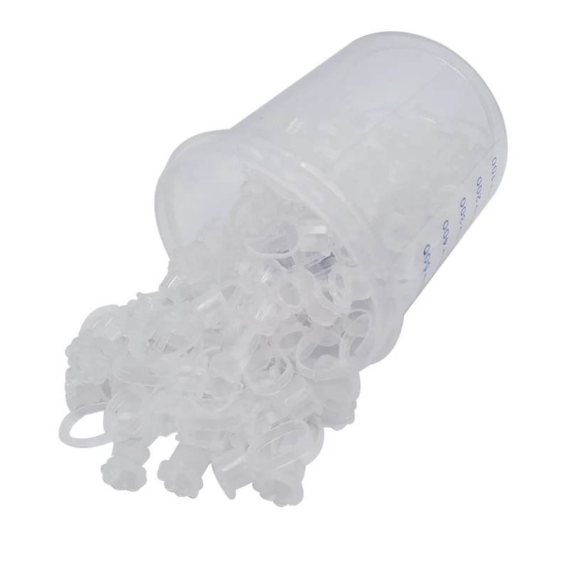 Одноразовые чашки для чернил татуировок Пластиковые силиконовые микроблейдинга