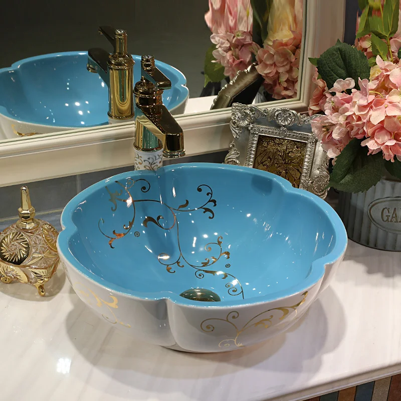 Черная керамическая раковина ручной работы из Китая | Обустройство дома