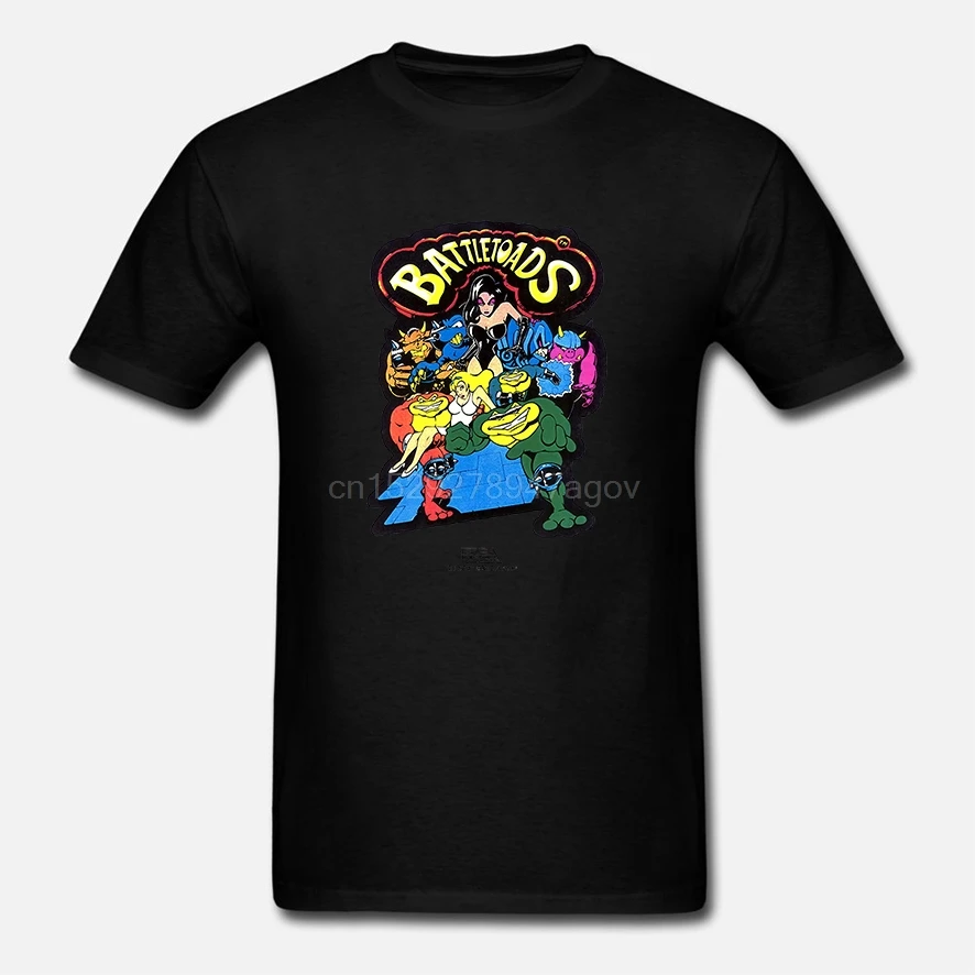 BATTLETOADS редкая футболка Nes видеоигра 1991 Gameboy|Мужские футболки| |