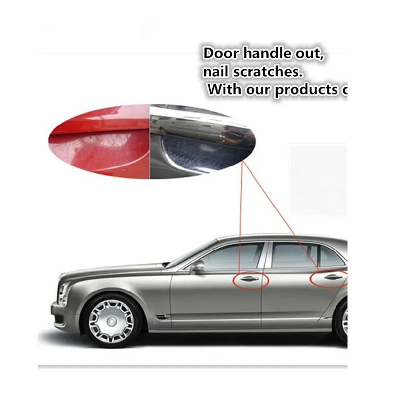 Невидимые наклейки на ручки двери автомобиля 5 шт./лот защита для LiFan X50 X60 620 320 520