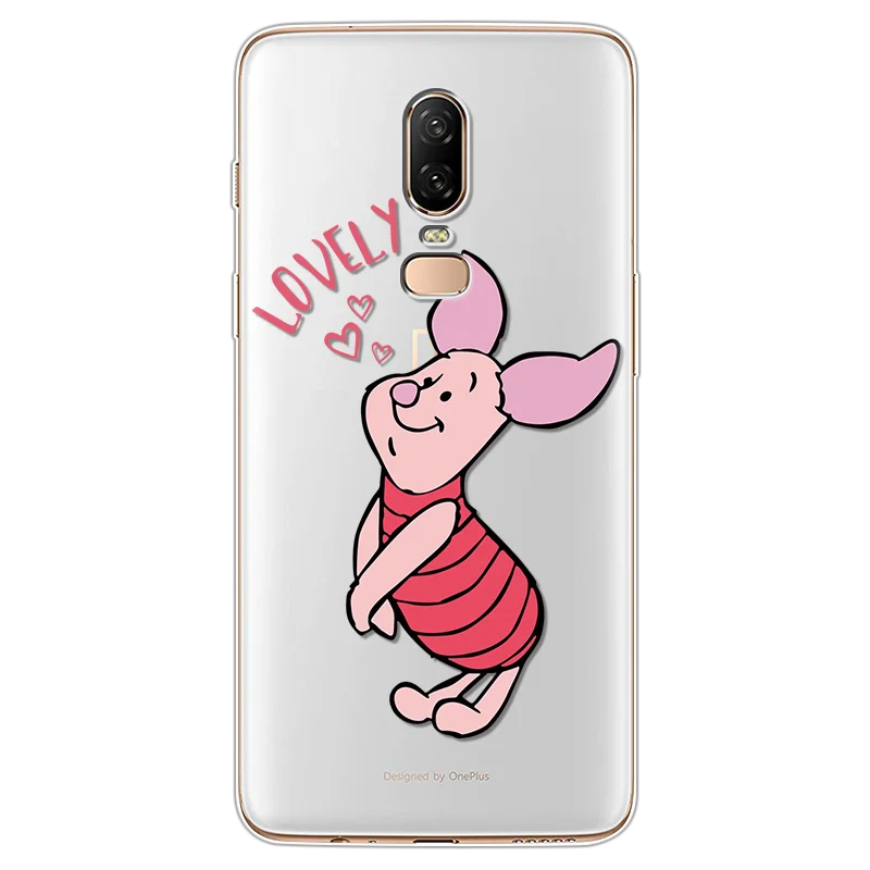 pijieqpg Роскошный чехол s с милым мультяшным принтом для One Plus, 5, 6, 3, 5, чехол, силиконовые мягкие сумки из ТПУ, чехол для One Plus, 7, 7 T, Pro, чехол, Coque Capa - Цвет: pijieqpg