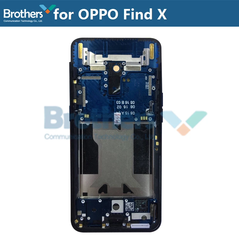 Для OPPO Find X Передняя рамка ЖК используется ремонт оригинальный передний корпус