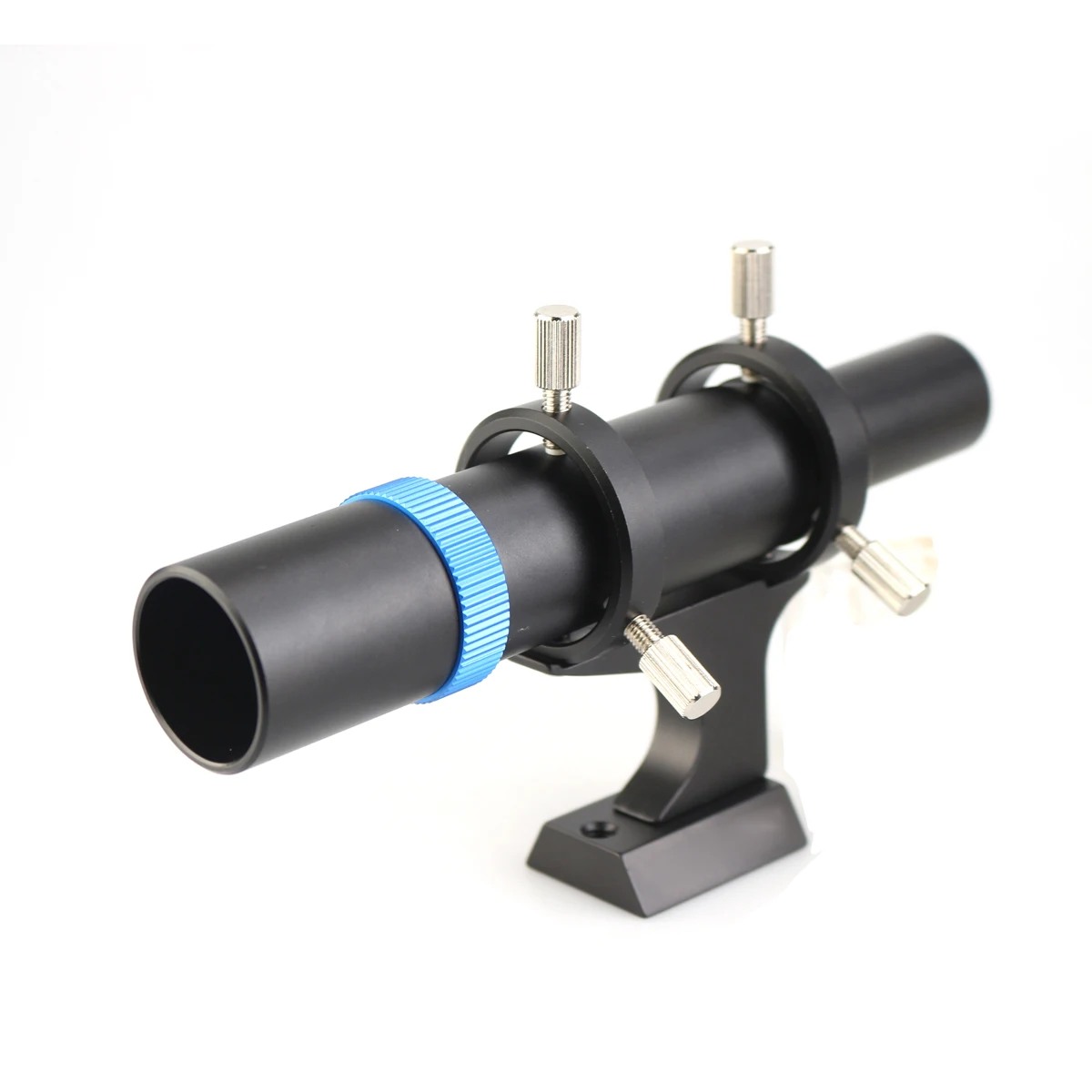 Fully Metal 6x30straight-Through Finder Scope W/ Six Metal Nylon-Tipped Thumbscrews for Precise Aiming LD2047A