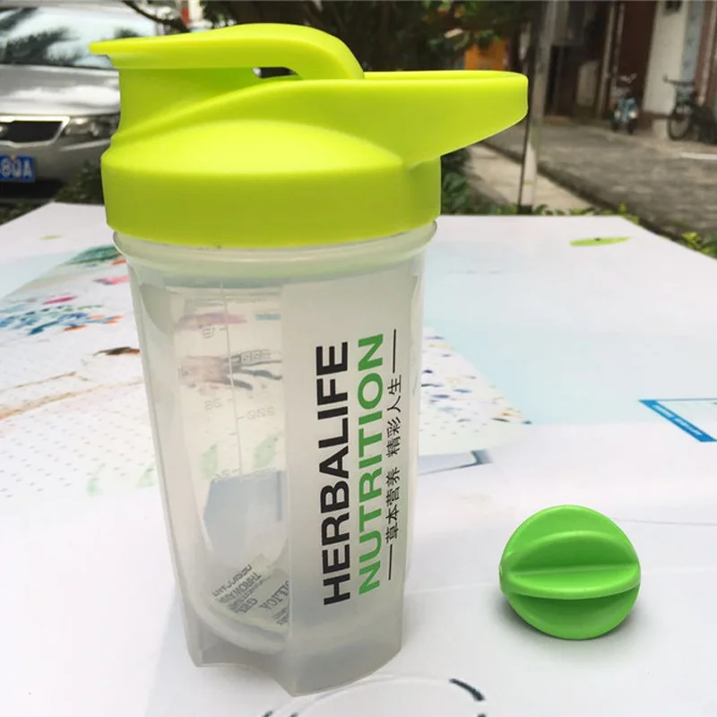 500ml 1 400 мл 500 мл портативный Herbalife Nutrtion прозрачный велосипедный велосипед герметичная Спортивная небьющаяся пластиковая бутылка для воды - Цвет: 500ml 1