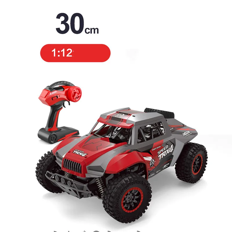 30 см 1/12 RC 2,4G 4WD высокоскоростной металлический пульт дистанционного управления внедорожником автомобиль скалолазания деформации автомобиль движущийся ребенок игрушка для альпинизма