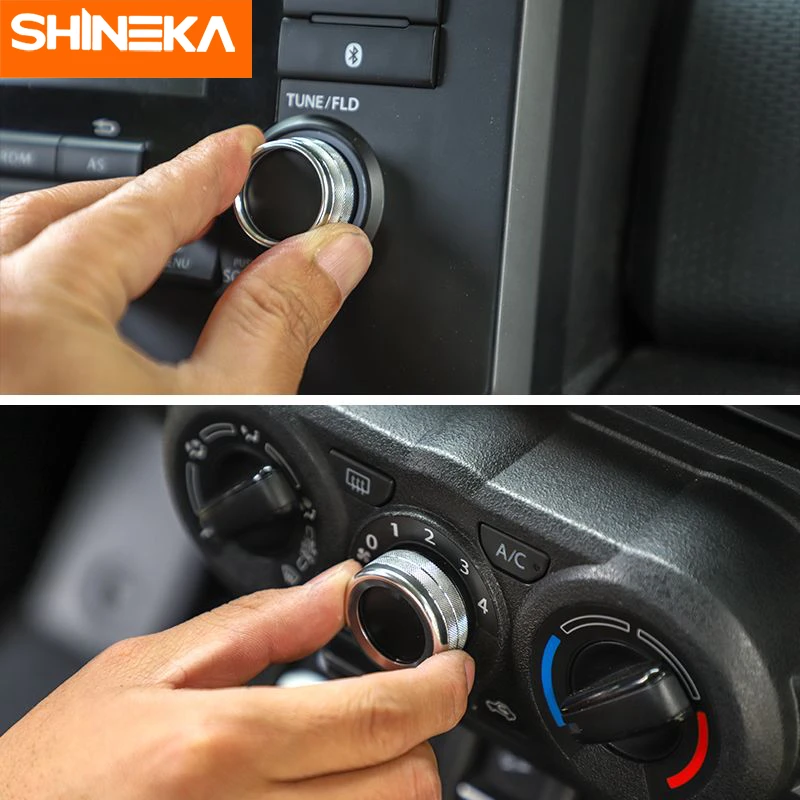 SHINEKA интерьер автомобиля аудио руководство Кондиционер кнопка включения ручка