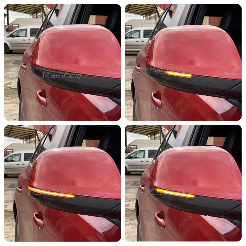 

LED Dynamic Turn Signal Blinker Side Rear-View Mirror Indicator Light For Audi Q5 SQ5 8R 2008-2017 Q7 SQ7 4L Facelift 2009-2015
