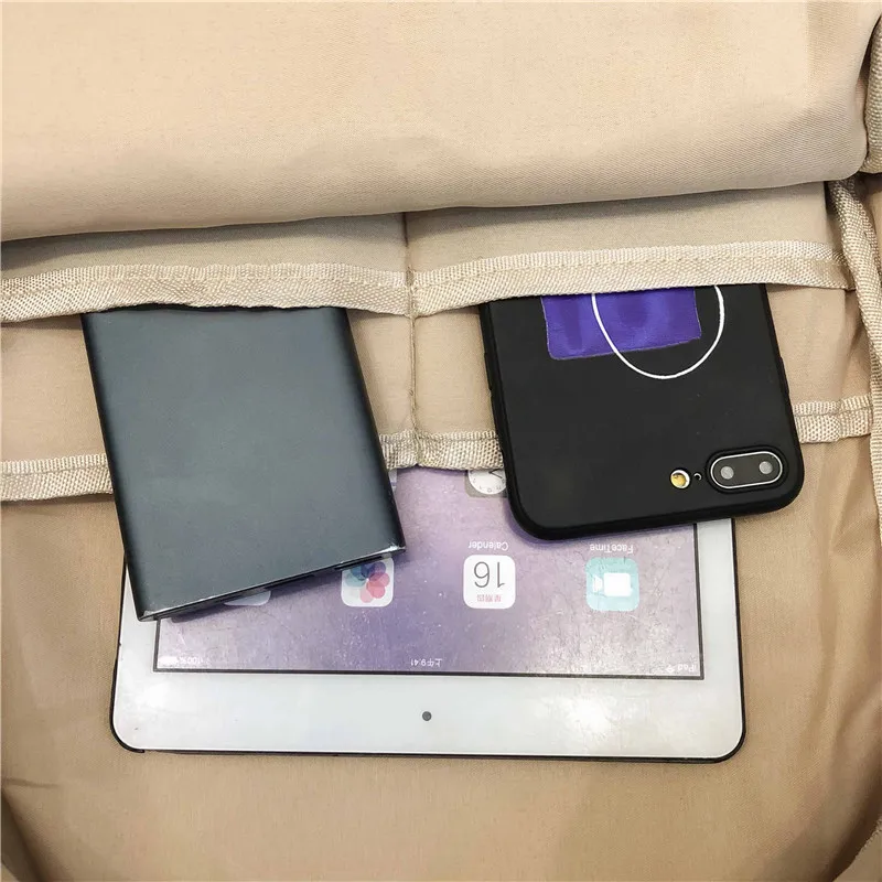 

DCIMOR Large Capacity Net Women Backpack Female Multi-pocket Waterproof Nylon Backpack Schoolbag For Teenage Girls Travel Bags