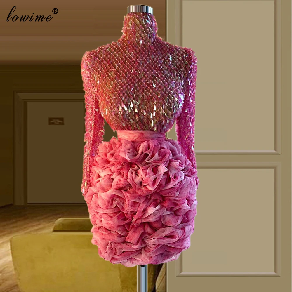 

Розовой Феи платья для выпускного вечера Русалка Одежда с длинным рукавом коктейльное Платья для вечеринок, комплект вечерней одежды для б...