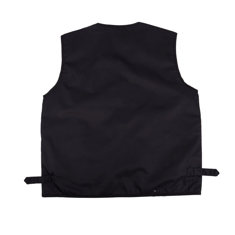 2x мужской жилет для рыбалки с множеством карманов на молнии