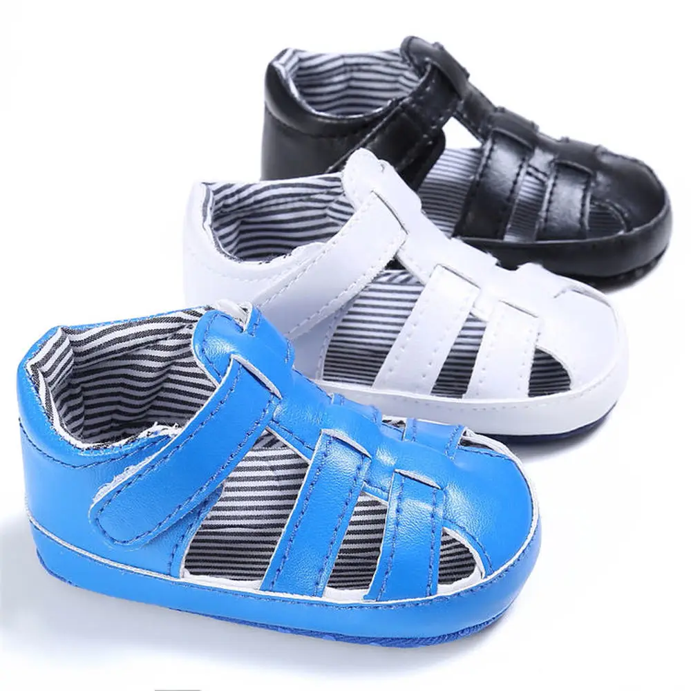 

Baby Sandals Shoes Boy Girl Infant Comfort Breathable Rubber Soft Anti-Slip Sole Toddler Crib Shoes Hot Sale Sandals