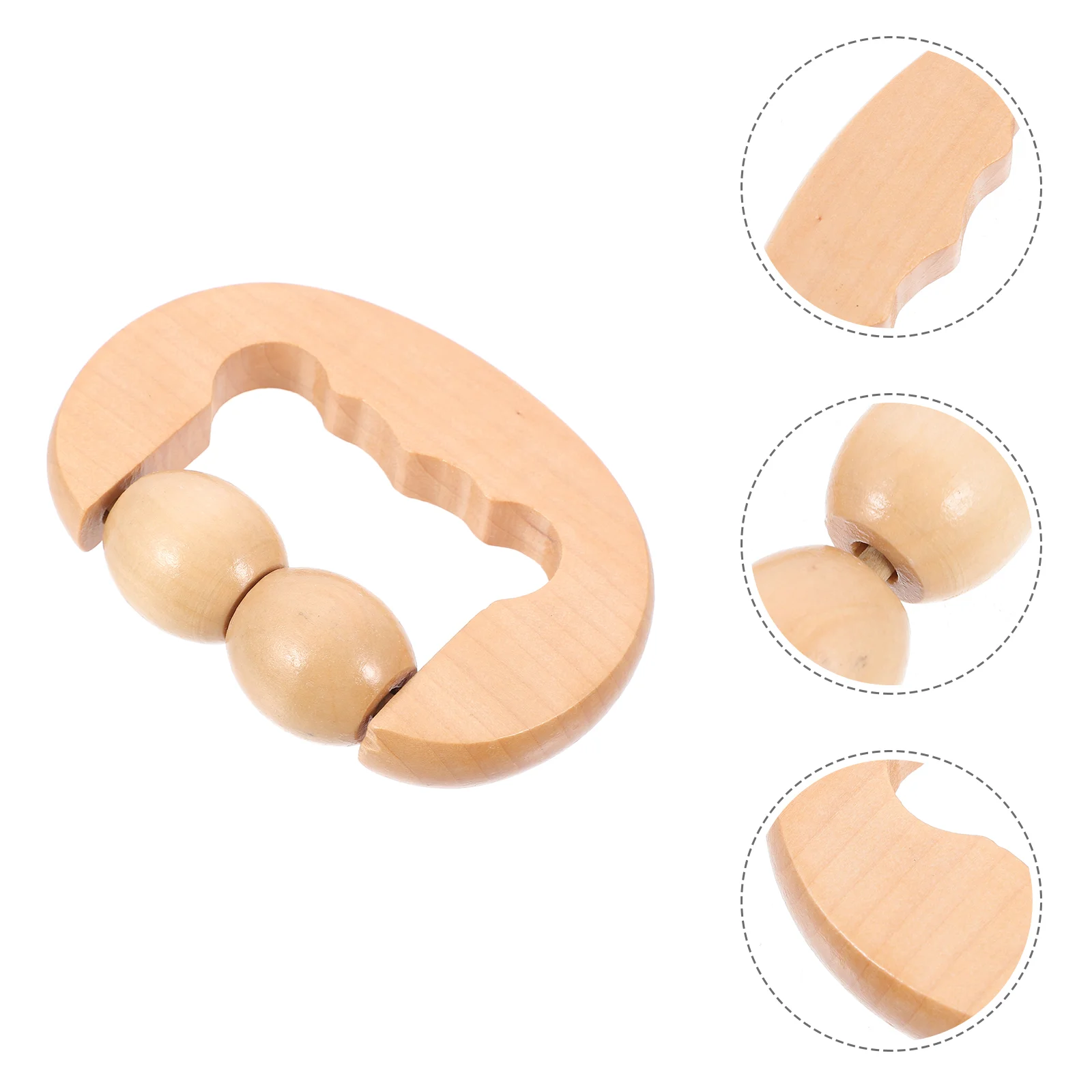 

1 шт., бамбуковый Массажер для талии