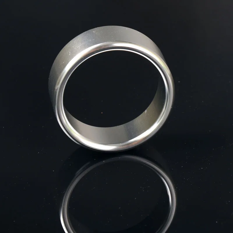 Металлические Кольца для пениса мужское кольцо тренажера веса с задержкой