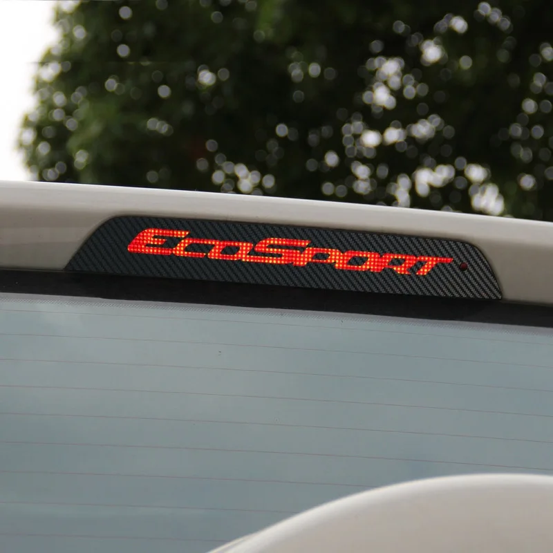 

Carbon Fiber Car Rear Brake Lights Sticker Brakelight Stickers for Ford Ecosport 2021 2019 2017 Accessories 2016 2014 2012