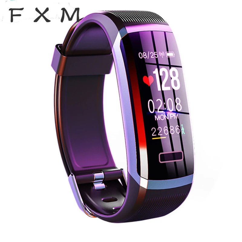 GT101 Смарт-часы мужской браслет монитор в реальном времени пульсометр и сон лучшая