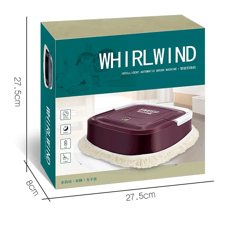 Интеллектуальный робот-пылесос Lazy с USB зарядкой беспроводной пылесос коврик