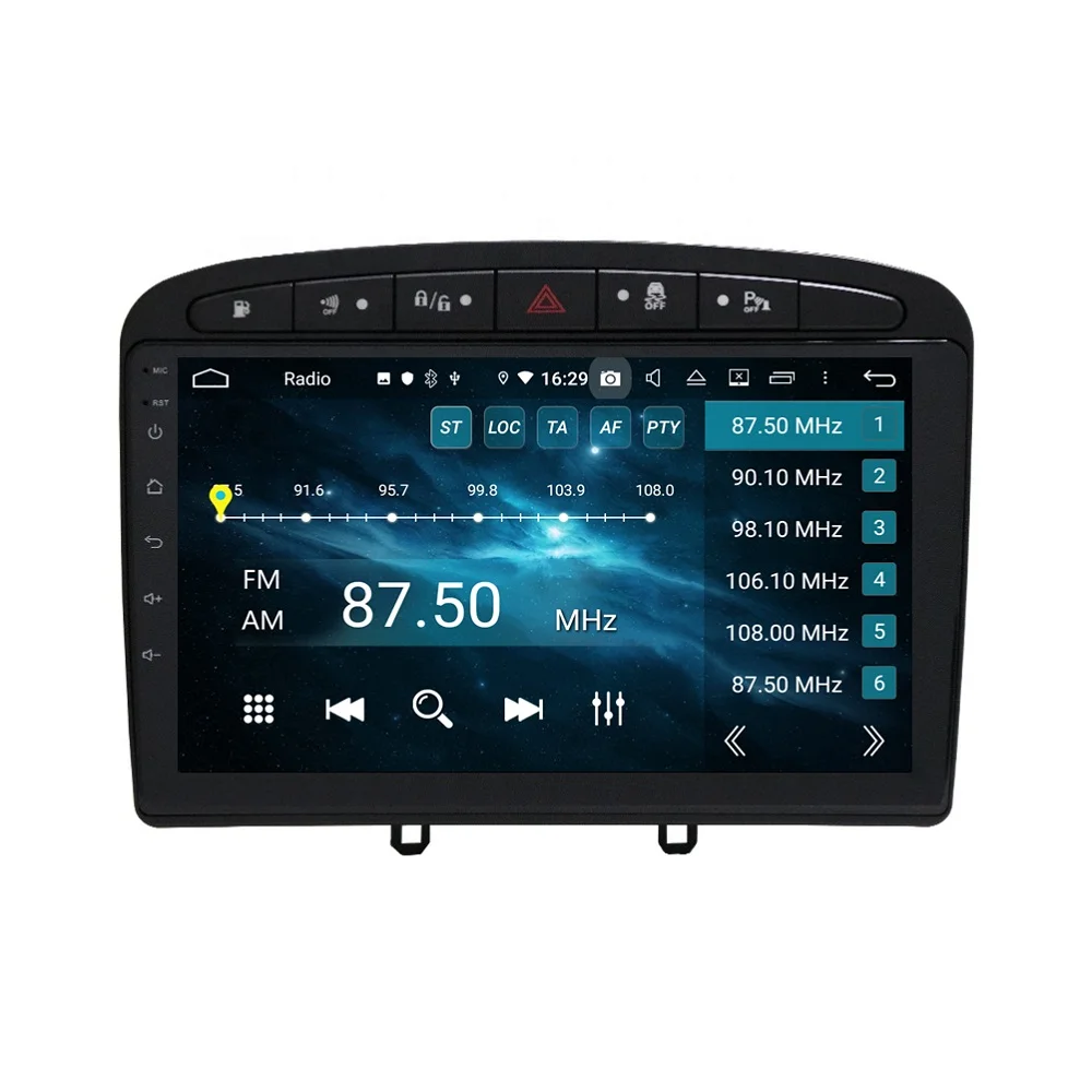 

Автомагнитола 1 DIN, 4G, LTE, DSP, 9 дюймов, PX6, Android 10, DVD, GPS, Bluetooth 5,0, Wi-Fi, для Peugeot 308 2007-2013
