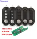 Автомобильный Дистанционный ключ jingyuqin для Fiat 500L MPV Ducato Citroen Jumper Peugeot Boxer 2008-2015 433,92 ASK PCF7946 DM