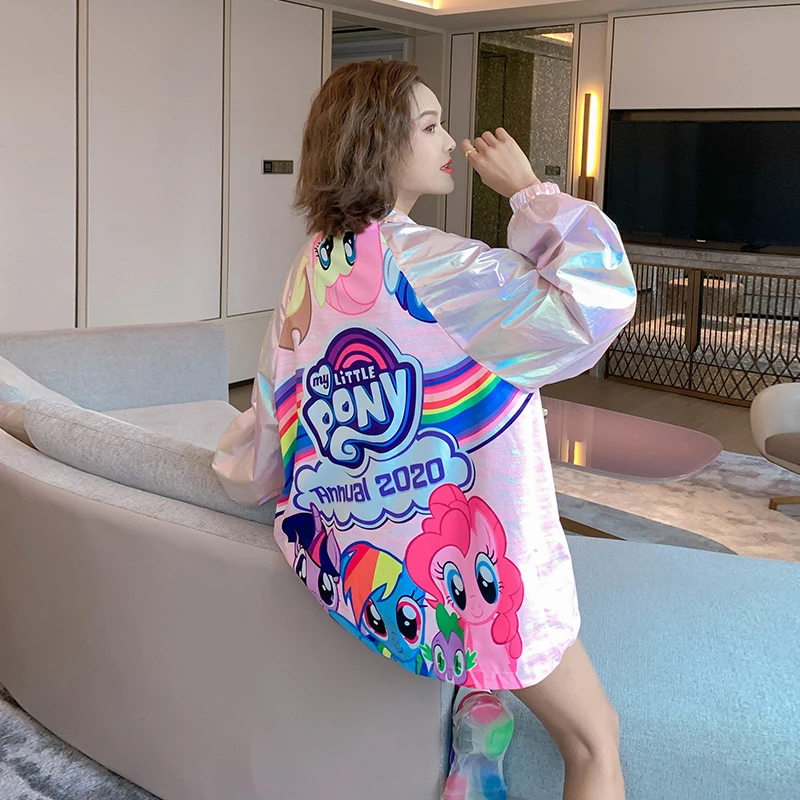 Весна 2020 женские куртки с металлическим рисунком Новое поступление рукавами