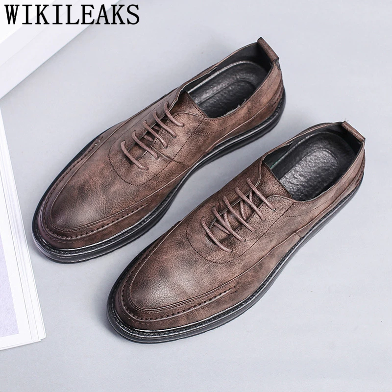 Мужские туфли черного цвета Мужская обувь Повседневная роскошная мужская