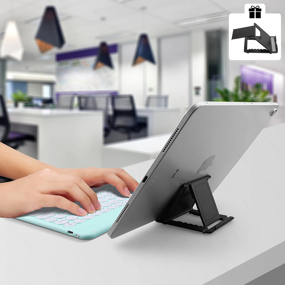 Комбинированная клавиатура и мышь для iPad Беспроводная Bluetooth Teclado Xiaomi Samsung Huawei