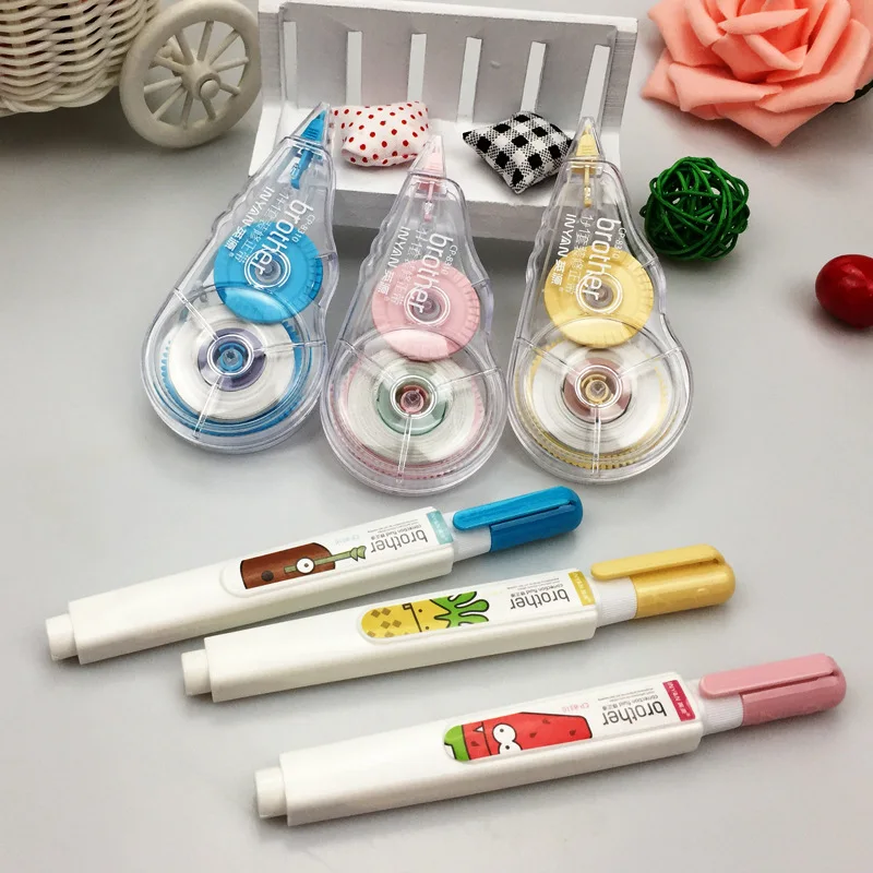 1 компл. Корректирующая лента канцелярские принадлежности корректор товары