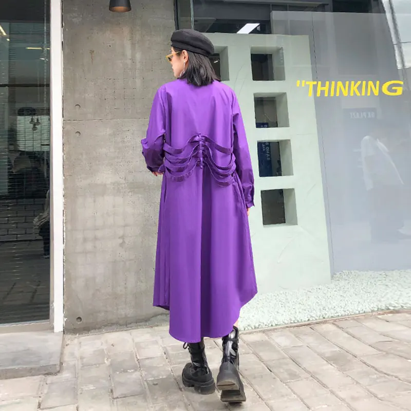 Платье XITAO женское черное с длинным рукавом плиссированное 2020|Женские платья| |