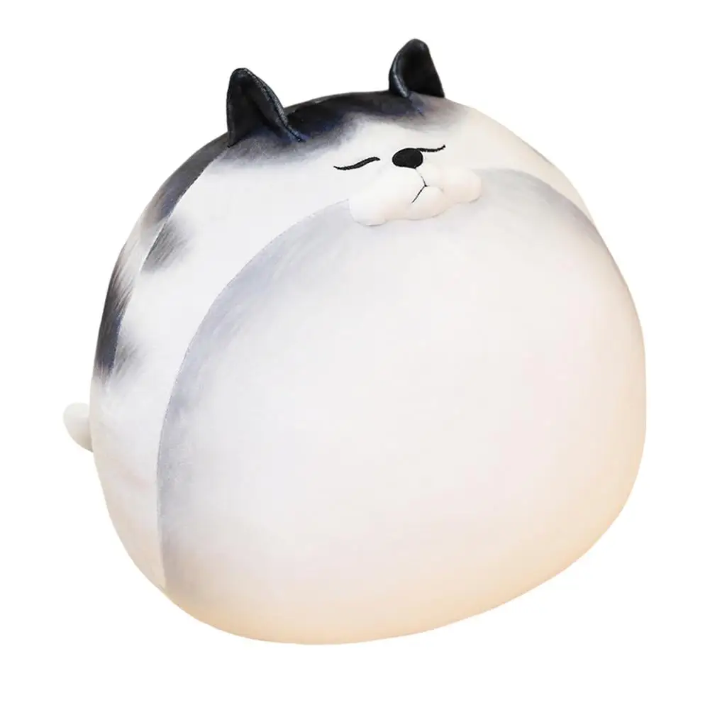 

Cute Chubby Cat Plush - Soft Lovely Kitten Hugging Pillow Stuffed Animal For Home Decor Funny Cat Plush For Kids Christmas New