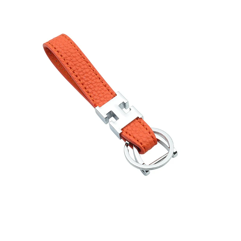 Кожаный сплав автомобильный брелок для ключей Jeep Wrangler Grand Cherokee Гладиатор Renegade