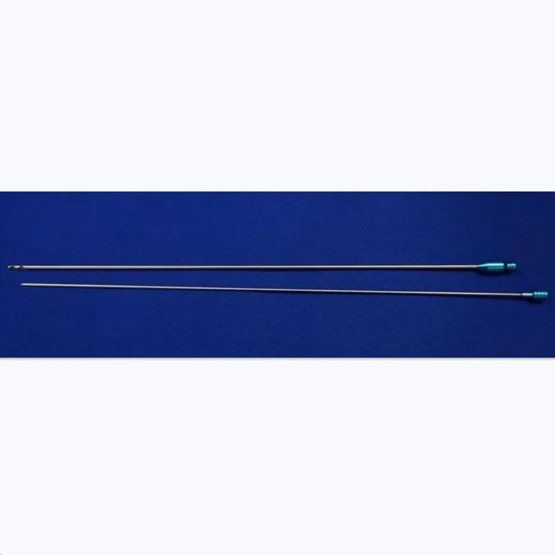 5pcs Liposuction Cannula Two Holes Harvesting Cannulas with Cleaning Cannulas