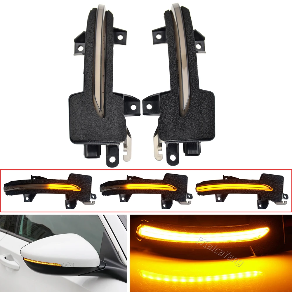 2 шт. светодиодный динамический поворотный сигнал последовательный для honda Accord