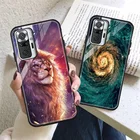 Чехол для Xiaomi Redmi Note 10 Pro, чехлы, оболочка, звездное пространство, закаленное стекло для Xiaomi Mi10 Mi 10 T 10 T Lite Note10 Pro 10S, чехол