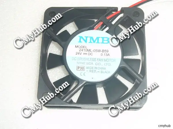 Для NMB 2410ML-05W-B59 P30 DC24V 0.13A 6015 6 см 60 мм 60x60x15 3Pin охлаждающий вентилятор | Компьютеры и