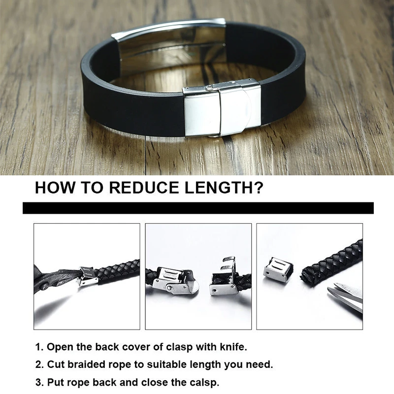 Vnox Russian Germany Latin Assorted Version Bible Verse Bracelets for Men The Lords Prayer Quotes Christian Prayer Cross Bangle