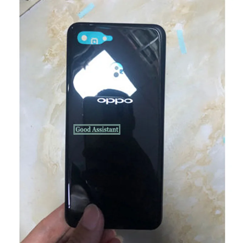 6,2 дюймов для OPPO A5S CPH1909/AX5S CPH1920 задняя крышка батарейного отсека, корпус, чехол, заднее стекло, запасные части