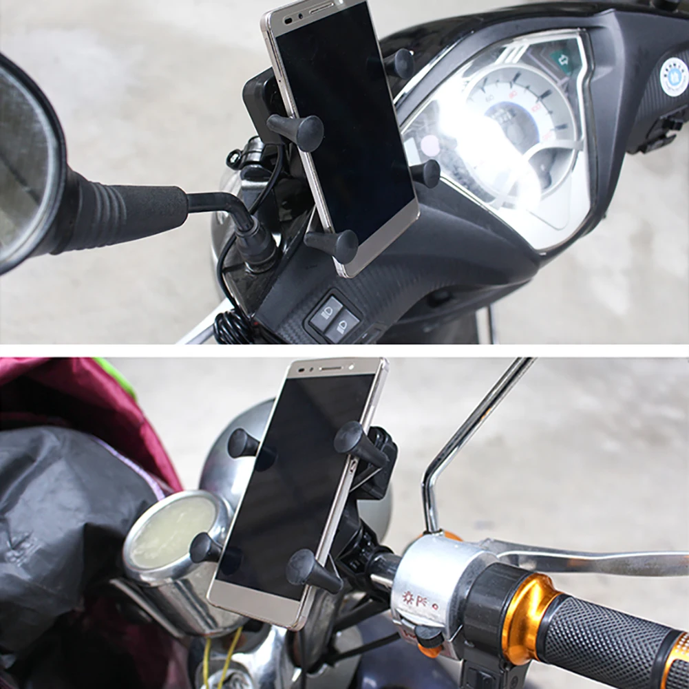 Универсальный X-Grip Мотоцикл Велосипед держатель для телефона 360 градусов