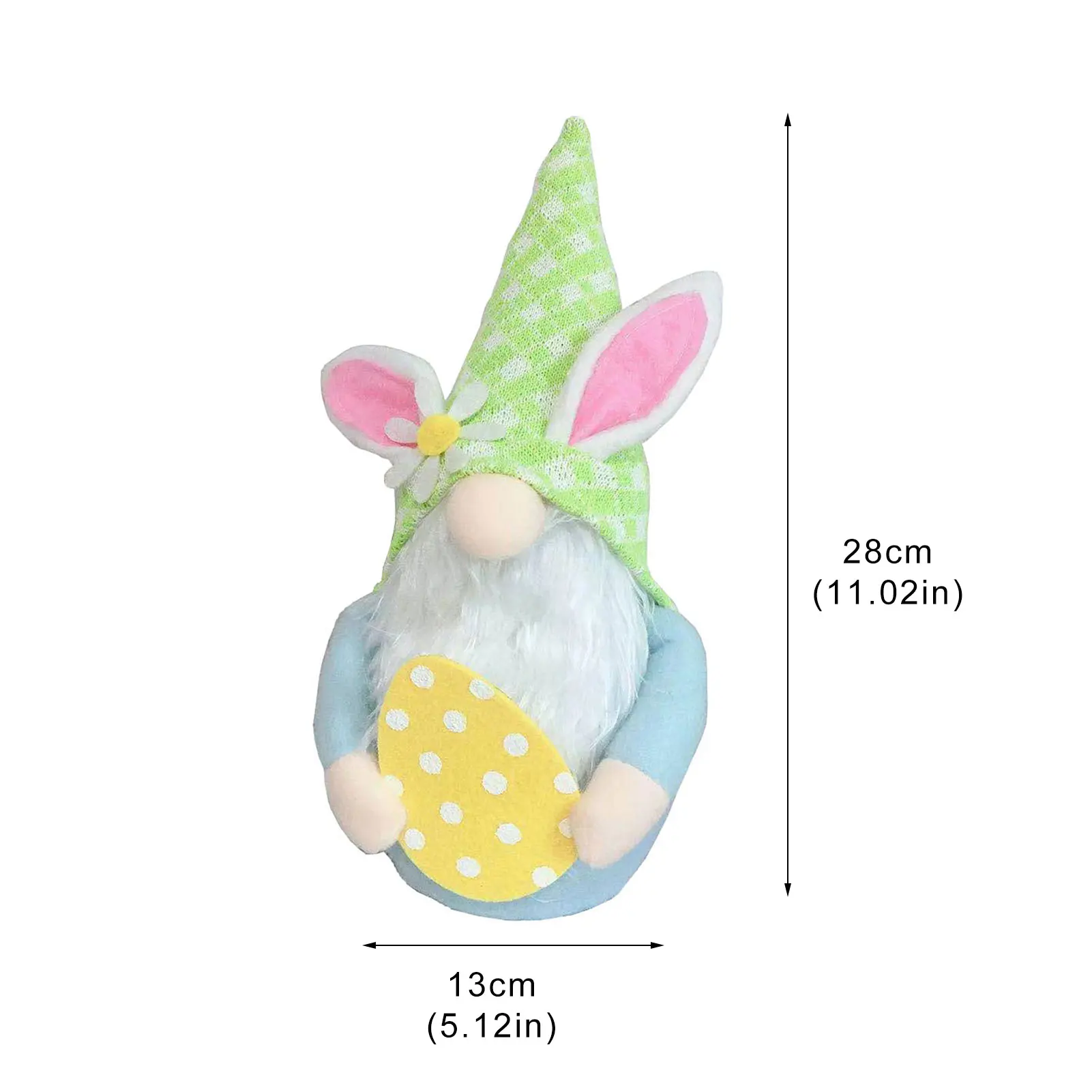 

Easter Bunny Gnome Decoration Easter Faceless Bunny Doll Easter Plush Dwarf Party Decorations Kids Toys Home Ornaments Figurines