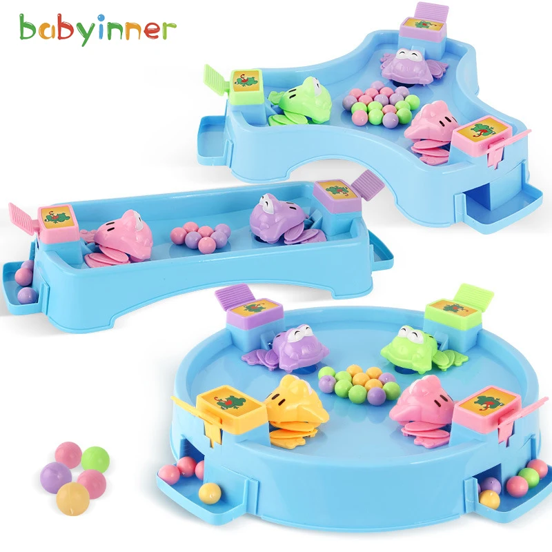 Детские Игрушки для раннего развития babyinside веселая маленькая лягушка настольные
