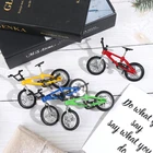 1 шт. детский подарок Пальчиковый Bmx велосипед игрушки для мальчиков мини-велосипед с тормозным тросом из сплава Bmx функциональная модель горного велосипеда игрушки