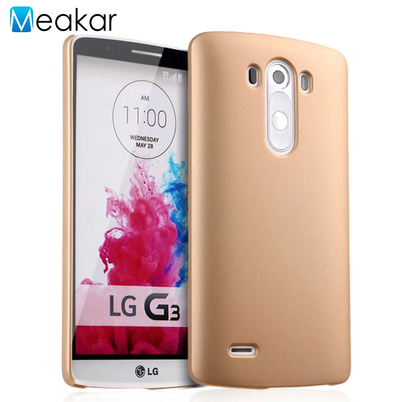 Матовая Пластик Coque 5.5For Lg G3 чехол для D855 D856 D857 D859 телефона чехол-лента на заднюю