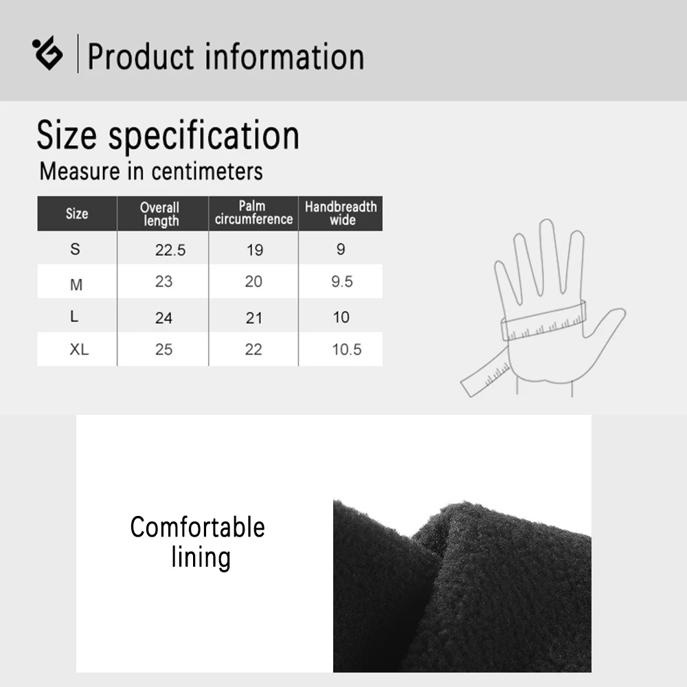 Уличные перчатки теплые и водонепроницаемые лыжные женские мужские