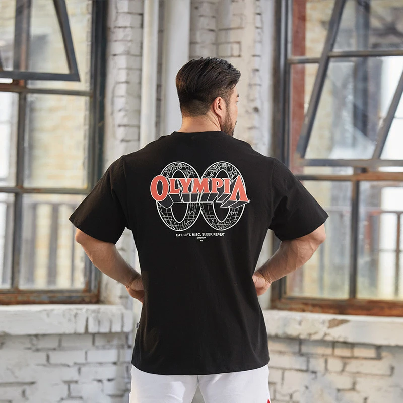 Футболка мужская летняя свободного покроя с коротким рукавом | Мужская одежда