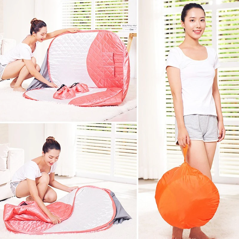 Портативная Домашняя спа сауна Паровая душевая комната аппарат для фумигации