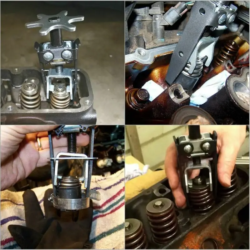 

1 pc Valve Spring Compressor Car Repair Tool Overhead Valve Spring Remover Replace Tools Stem Engine Universal