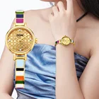 DOM женские часы роскошного бренда кварцевые наручные часы модные повседневные золотые водонепроницаемые часы из нержавеющей стали женские часы