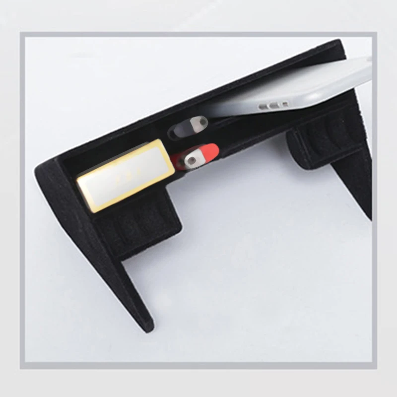 Автомобильный ящик для хранения на центральную панель управления планки