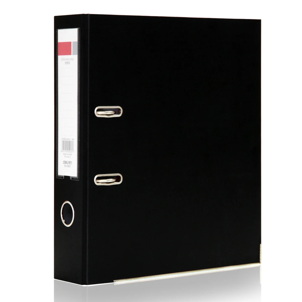 

A4 Metal Ring Binder Folder Clipbar Lever Arch File Stationery Document Holder