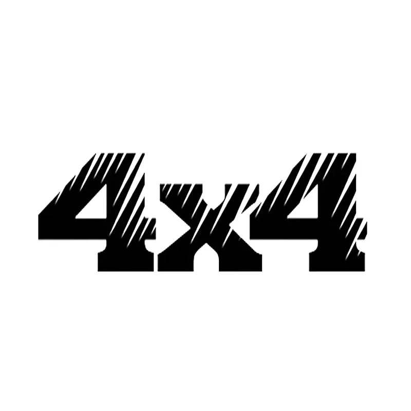 

15.1cm*5.4cm Car Accessories JUNGLE 4X4 Funny Vinyl Decal Sticker