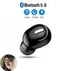 Наушники-вкладыши X9 Mini Wireless Bluetooth 5,0, спортивные, с микрофоном, для любых телефонов Samsung, Huawei
