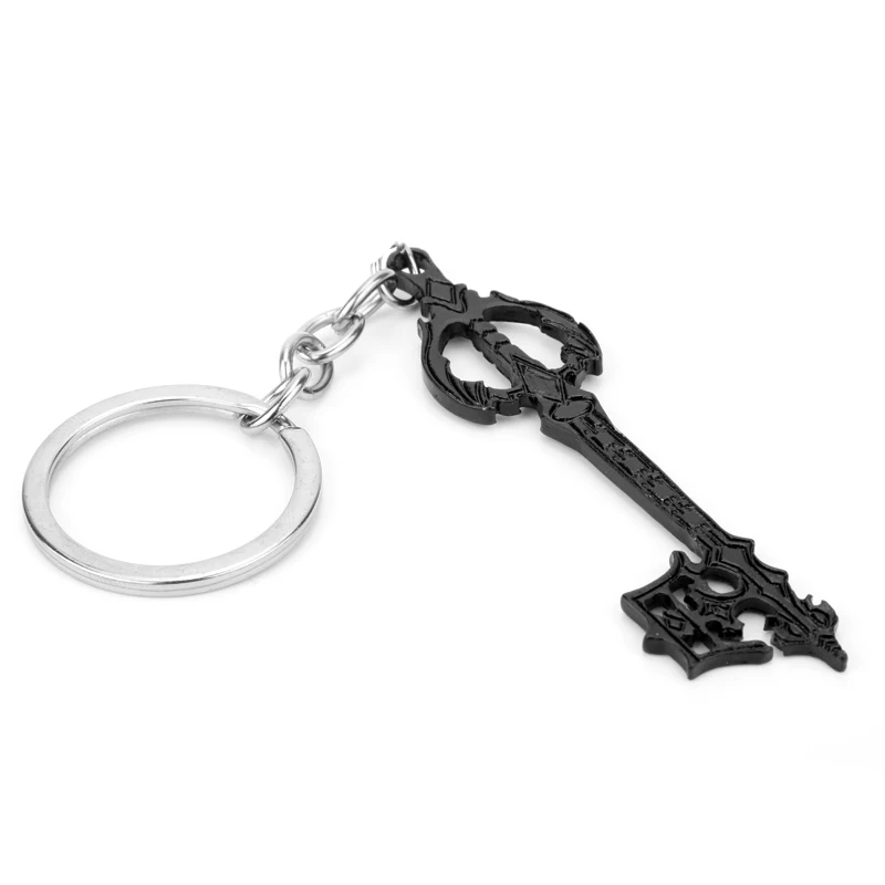 Брелок для ключей Kingdom Hearts Oblivion брелок с бронзовым черным металлическим кулоном